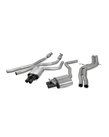 Audi RS6 Avant C7 13-18 Scorpion Exhausts Non-Resonated Cat-Back System