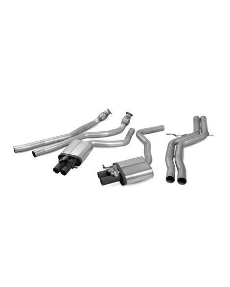 Audi RS6 Avant C7 13-18 Scorpion Exhausts Non-Resonated Cat-Back System Audi RS6 Avant C7 13-18 Scorpion Exhausts Non-Resonated Cat-Back System