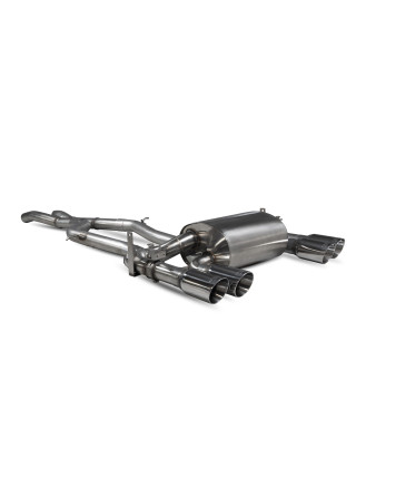 BMW F80 M3 / M4 F82 F83 14-18 Scorpion Exhausts Non-Resonated Cat-Back System w/ Electronic Valves
