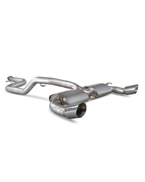 Ford Focus RS MK2 09-11 Scorpion Exhausts Non-Resonated Cat-Back System Ford Focus RS MK2 09-11 Scorpion Exhausts Non-Resonated Cat-Back System