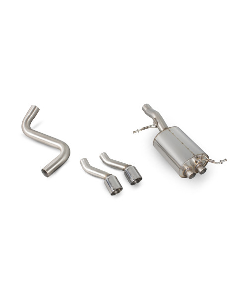 Ford Fiesta Ecoboost 1.0T 100,125 & 140 PS 13-17 Scorpion Exhausts Rear Silencer Only Ford Fiesta Ecoboost 1.0T 100,125 & 140 PS 13-17 Scorpion Exhausts Rear Silencer Only