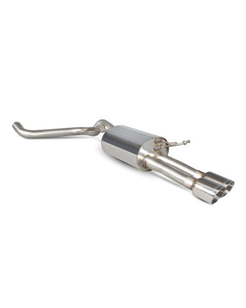Ford Fiesta Ecoboost 1.0T 100,125 & 140 PS 13-17 Scorpion Exhausts Rear Silencer Only (ST Valance)