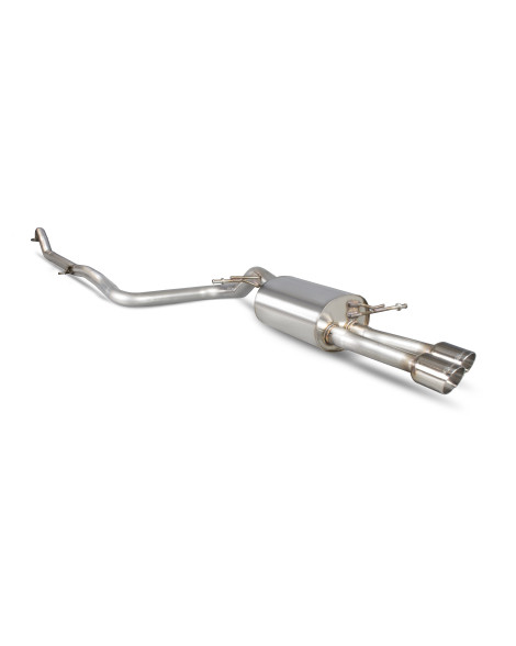Ford Fiesta Ecoboost 1.0T 100,125 & 140 PS 13-17 Scorpion Exhausts Non-Resonated Cat-Back System Ford Fiesta Ecoboost 1.0T 100,125 & 140 PS 13-17 Scorpion Exhausts Non-Resonated Cat-Back System