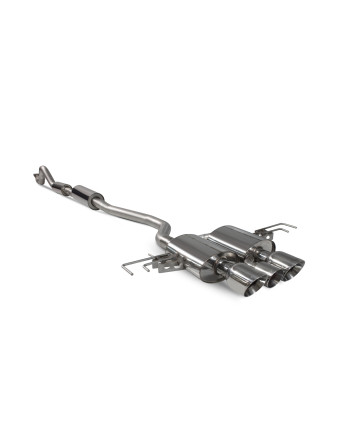 Honda Civic Type R FK8 R/H Drive Non GPF Model Only 17-19 Scorpion Resonated Cat-Back System