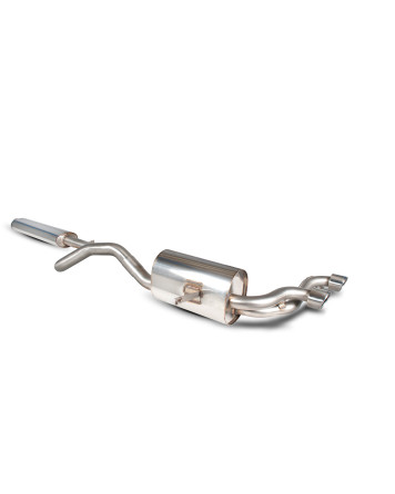 Renault Megane RS225 04-09 Scorpion Resonated half system 