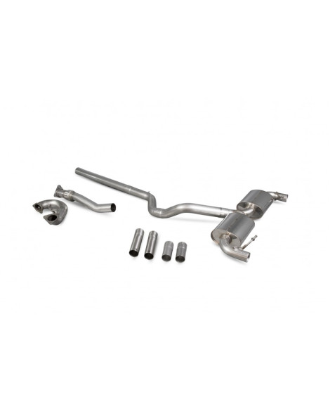 Renault Clio MK3 2.0 RS 200 06-12 Scorpion Turbo-back non-res de-cat system