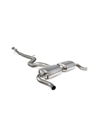 Renault Clio MK4 RS 200 EDC / 220 Trophy 15-18 Scorpion Non-resonated cat-back system 