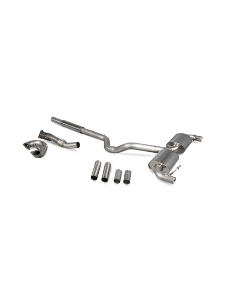 Renault Clio MK3 2.0 RS 200 06-12 Scorpion Turbo-back res system with sports catalyst