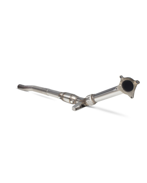 Seat Leon Cupra R 2.0 Tsi 265 PS 10-12 Scorpion Downpipe with high flow sports catalyst Seat Leon Cupra R 2.0 Tsi 265 PS 10-12 Scorpion Downpipe with high flow sports catalyst