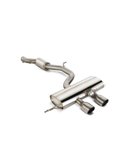 Volkswagen Golf Mk6 R 2.0 Tsi 09-13 Scorpion Resonated cat-back system Volkswagen Golf Mk6 R 2.0 Tsi 09-13 Scorpion Resonated cat-back system