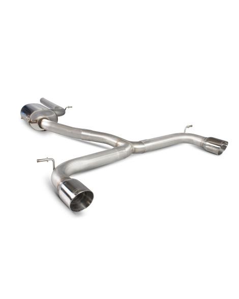 Volkswagen Golf MK7 Gti 13-16 Scorpion Non-resonated cat-back system Volkswagen Golf MK7 Gti 13-16 Scorpion Non-resonated cat-back system