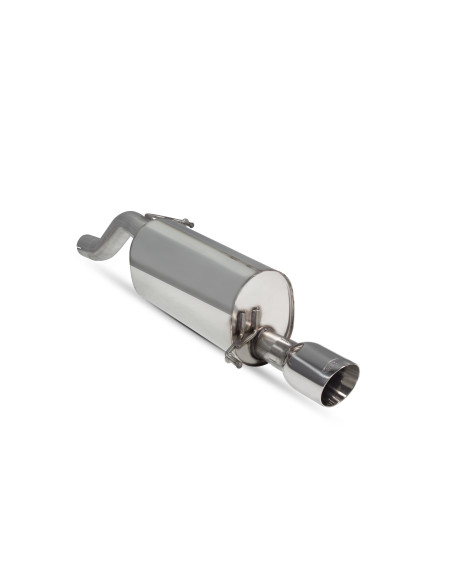 Vauxhall Corsa E 1.0 Turbo Non GPF Model Only 14-19 Scorpion Rear silencer Vauxhall Corsa E 1.0 Turbo Non GPF Model Only 14-19 Scorpion Rear silencer