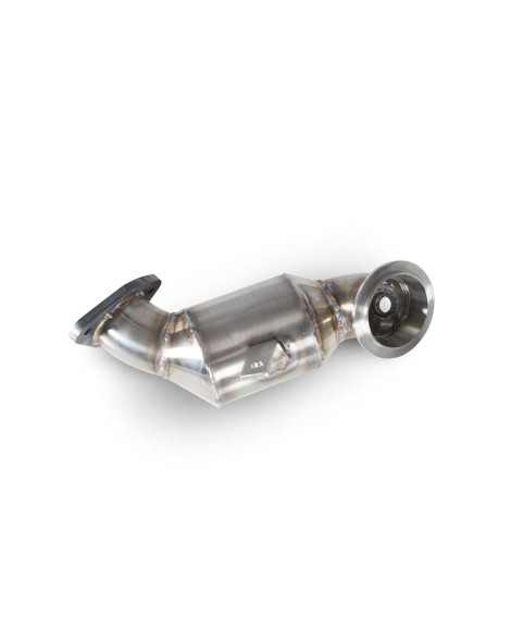 Vauxhall Corsa D 1.4 Turbo Black Edition/Astra GTC 1.4 Turbo Scorpion Downpipe with a high flow sports catalyst Vauxhall Corsa D 1.4 Turbo Black Edition/Astra GTC 1.4 Turbo Scorpion Downpipe with a high flow sports catalyst