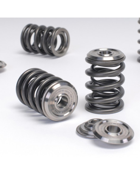 Honda B-Series B16/ B17/ B18 VTEC Skunk2 Alpha Valve Spring & Titanium Retainer Kit Honda B-Series B16/ B17/ B18 VTEC Skunk2 Alpha Valve Spring & Titanium Retainer Kit