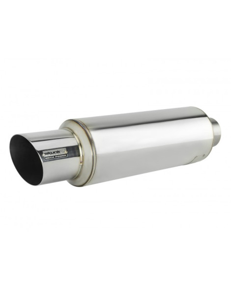 Skunk2 JDM-SPEC Universal Muffler / Backbox - 3.00" Inlet x 4.50" Outlet Skunk2 JDM-SPEC Universal Muffler / Backbox - 3.00" Inlet x 4.50" Outlet