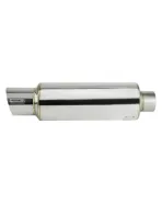 Skunk2 Universal Muffler / Backbox - 2.25" Inlet x 4.00" Outlet Skunk2 Universal Muffler / Backbox - 2.25" Inlet x 4.00" Outlet