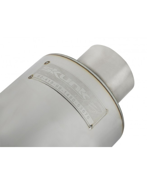 Skunk2 Universal Muffler / Backbox - 2.25" Inlet x 4.00" Outlet Skunk2 Universal Muffler / Backbox - 2.25" Inlet x 4.00" Outlet
