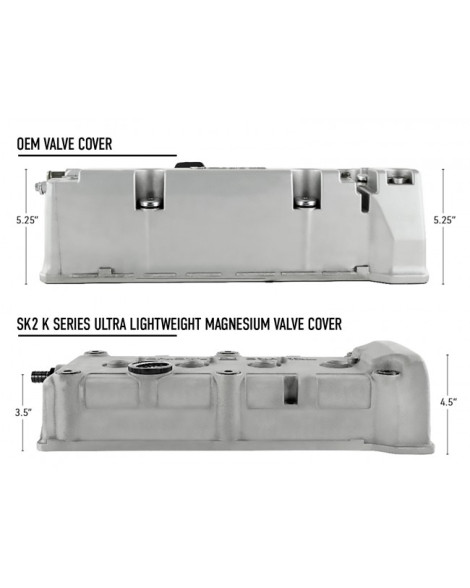 Honda K-Series Skunk2 Ultra Lightweight Magnesium Valve Cover Honda K-Series Skunk2 Ultra Lightweight Magnesium Valve Cover