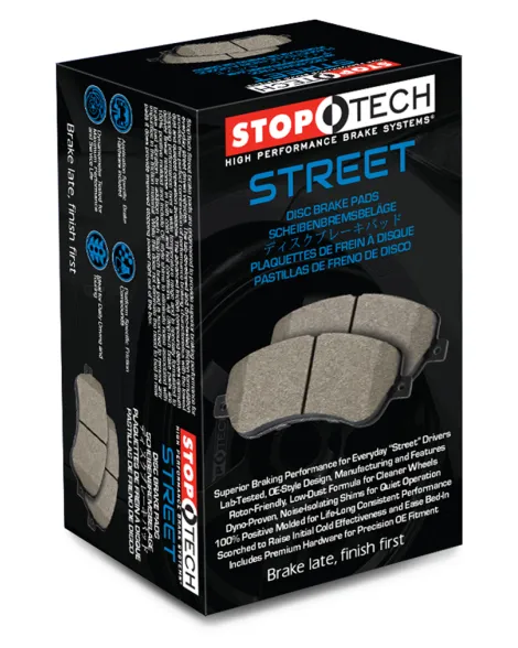 Mazda 6 MPS 06-08 Mazdaspeed Front Stoptech Street Sport Performance Brake Pads Mazda 6 MPS 06-08 Mazdaspeed Front Stoptech Street Sport Performance Brake Pads