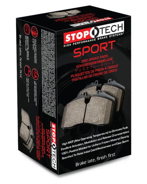 Subaru Impreza WRX STI GDB EJ20 2002 2005 Rear Stoptech Sport Performance Brake Pads Subaru Impreza WRX STI GDB EJ20 2002 2005 Rear Stoptech Sport Performance Brake Pads