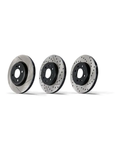 Fiat Coupe 2.0 16v 1995-1997 Rear Stoptech Sportstop Grooved Brake Discs Fiat Coupe 2.0 16v 1995-1997 Rear Stoptech Sportstop Grooved Brake Discs