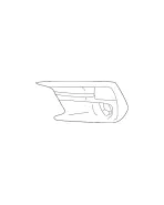 Subaru WRX STI 18-21 Subaru OEM Fog Light Bezel Left Subaru WRX STI 18-21 Subaru OEM Fog Light Bezel Left