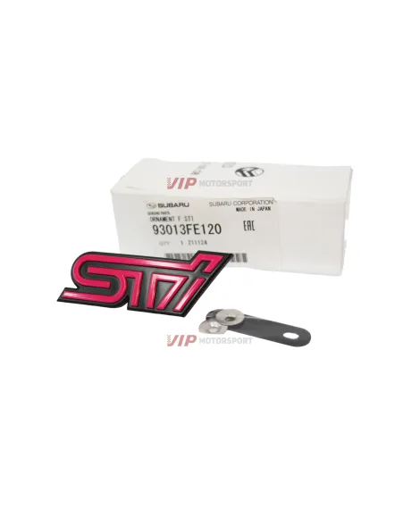 Subaru Impreza 03-05 WRX/STI Subaru OEM Pink & Black Front Grille Badge Subaru Impreza 03-05 WRX/STI Subaru OEM Pink & Black Front Grille Badge