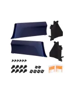 Subaru WRX & STI 15-21 Subaru OEM Paint Matched USDM Rear Aero Splashguards Subaru WRX & STI 15-21 Subaru OEM Paint Matched USDM Rear Aero Splashguards