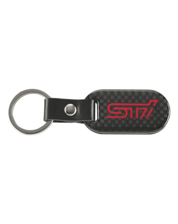 Subaru OEM STI Premium Carbon Fiber Keychain