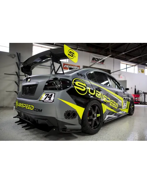 Subaru WRX & STI 15-21 Subispeed Exhaust Hole Delete (Cover) for Single Exit Exhausts Subaru WRX & STI 15-21 Subispeed Exhaust Hole Delete (Cover) for Single Exit Exhausts