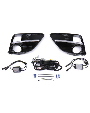 Subaru WRX/STI 15-17 SubiSpeed Sequential/Sweeping JDM WRX S4 Style DRL Fog Light Bezels