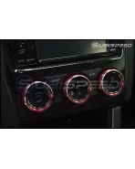 Subaru WRX 15- / STI 15- JDMS Textured Climate Control Knob Covers Subaru WRX 15- / STI 15- JDMS Textured Climate Control Knob Covers