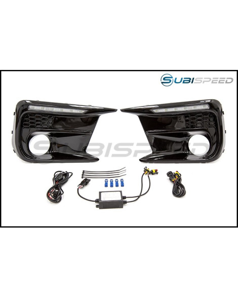 Subaru WRX/STI 18- SubiSpeed JDM Style DRL Fog Light Bezels Subaru WRX/STI 18- SubiSpeed JDM Style DRL Fog Light Bezels