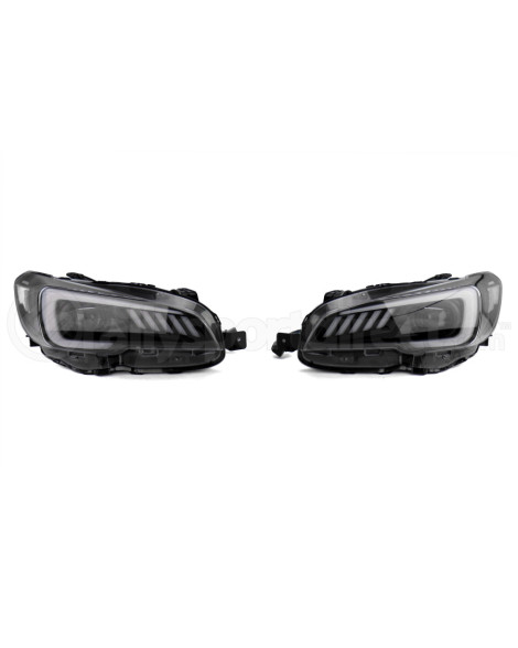 Subaru WRX 15-21 / STI 15-17 SubiSpeed LED Euro Headlights & Sequential Turn Signals w/Hardware Kit Subaru WRX 15-21 / STI 15-17 SubiSpeed LED Euro Headlights & Sequential Turn Signals w/Hardware Kit