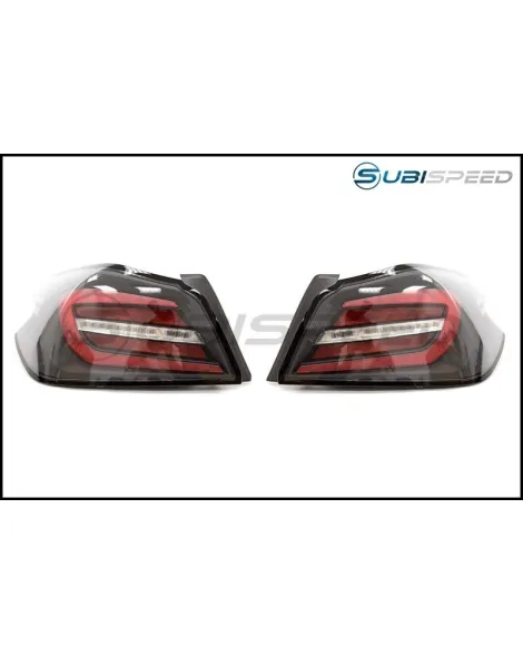 Subaru WRX/STI 15- SubiSpeed V2 Sequential Tail Lights Clear Lens / Red Bar Subaru WRX/STI 15- SubiSpeed V2 Sequential Tail Lights Clear Lens / Red Bar