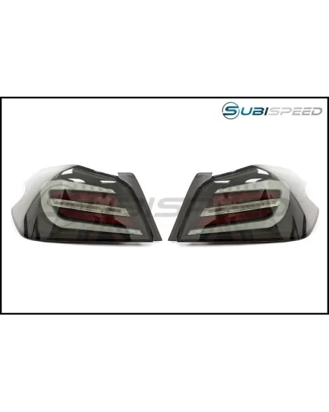 Subaru WRX/STI 15- SubiSpeed V2 Sequential Tail Lights Smoked Lens / White Bar Subaru WRX/STI 15- SubiSpeed V2 Sequential Tail Lights Smoked Lens / White Bar