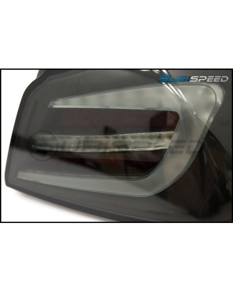 Subaru WRX/STI 15- SubiSpeed V2 Sequential Tail Lights Smoked Lens / White Bar Subaru WRX/STI 15- SubiSpeed V2 Sequential Tail Lights Smoked Lens / White Bar