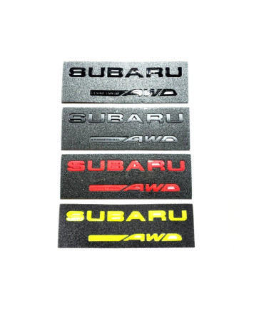 Subie Supply Co. Subaru AWD Trunk / Hatch Lettering