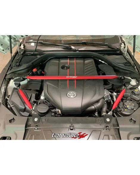 Toyota GR Supra 2020+ Tanabe Strut Brace / Tower Bar Toyota GR Supra 2020+ Tanabe Strut Brace / Tower Bar