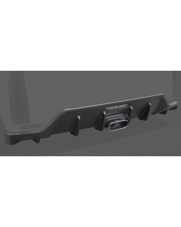TOM'S Racing Rear Under Diffuser (Unpainted) for Toyota GR Yaris