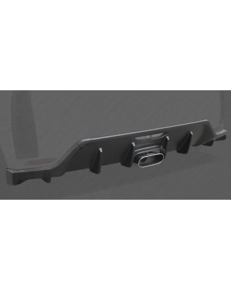 TOM'S Racing Rear Under Diffuser (Unpainted) for Toyota GR Yaris