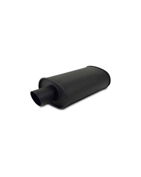 Vibrant Performance 1145 StreetPower Flat Black Universal Exhaust Muffler, Single, 2.250" Inlet, 3.0" Tip Vibrant Performance 1145 StreetPower Flat Black Universal Exhaust Muffler, Single, 2.250" Inlet, 3.0" Tip