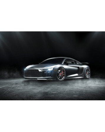 Audi R8 VRS 17- Vorsteiner VRS Aero Carbon Fiber Front Spoiler