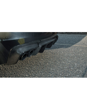 BMW F10 M5 Vorsteiner VRS Aero Carbon Fiber Rear Diffuser