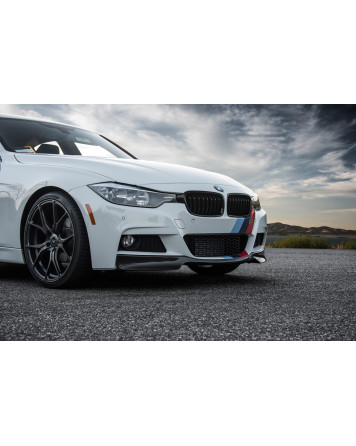 BMW F30 M-SPORT Vorsteiner VRS Aero Carbon Fiber Front Add-On Spoiler