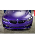 BMW F8X M3/M4 Vorsteiner VRS GTS-V Aero Carbon Fiber Front Add-On Spoiler