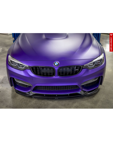 BMW F8X M3/M4 Vorsteiner VRS GTS-V Aero Carbon Fiber Front Add-On Spoiler BMW F8X M3/M4 Vorsteiner VRS GTS-V Aero Carbon Fiber Front Add-On Spoiler