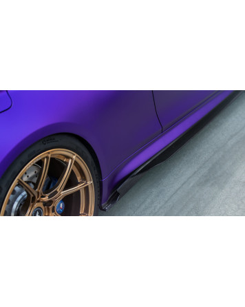 BMW F8X M3/M4 Vorsteiner VRS GTS-V Aero Carbon Fiber Side Skirts