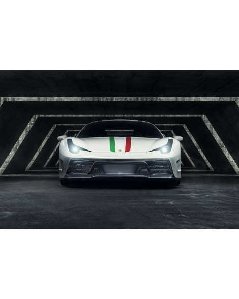 Ferrari 458 Italia Vorsteiner 458-VX Aero Front Bumper w/Carbon Fiber Front Spoiler Ferrari 458 Italia Vorsteiner 458-VX Aero Front Bumper w/Carbon Fiber Front Spoiler