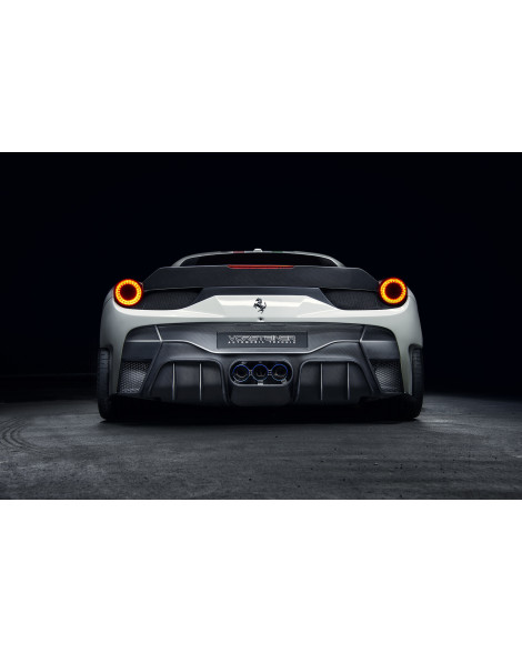 Ferrari 458 Italia Vorsteiner 458-VX Aero Rear Bumper w/Carbon Fiber Rear Diffuser Ferrari 458 Italia Vorsteiner 458-VX Aero Rear Bumper w/Carbon Fiber Rear Diffuser